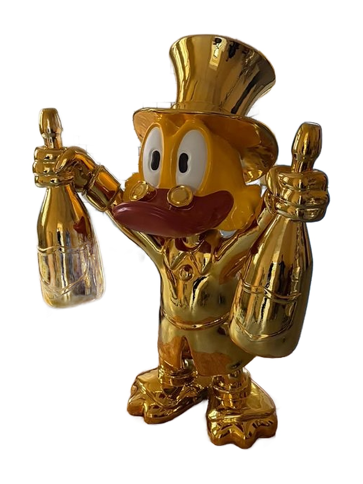 Duck & Bottles — Gold XXL