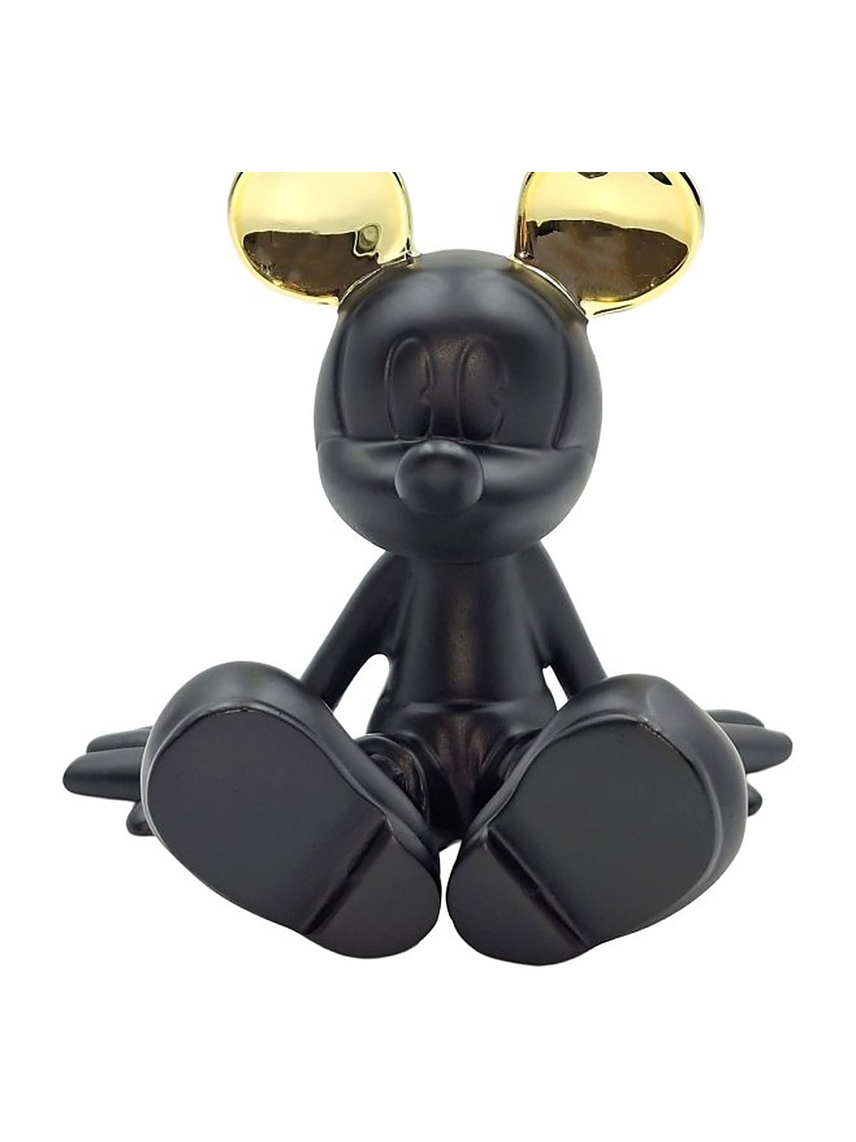 Little Sitting Mouse — Black & Gold