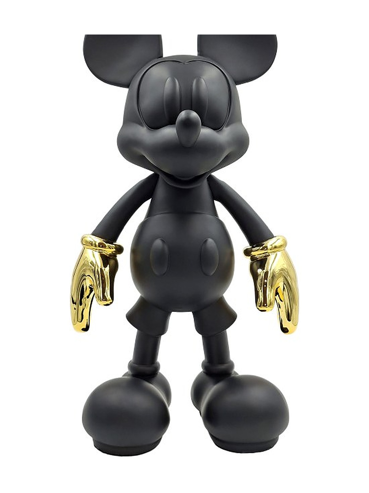Pop Mouse — Black Matte & Gold