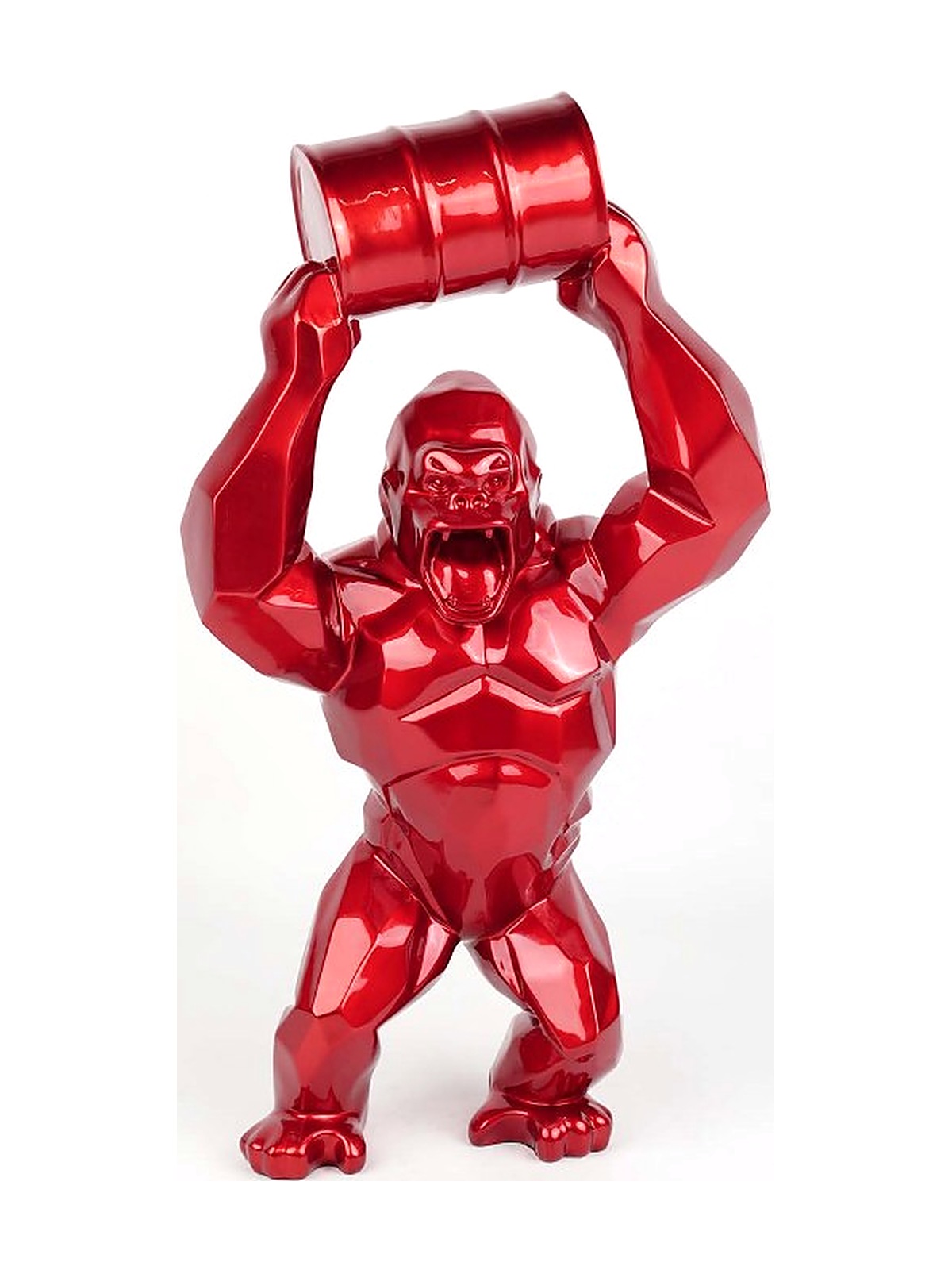Gorilla & Barrel — Red Metallic